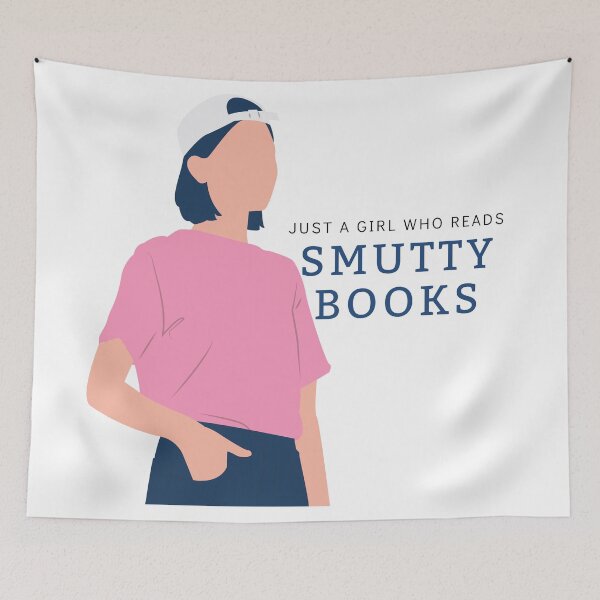 Item preview, Just a Girl Who Reads Smutty Books 13 designed and sold by jaekindacray.