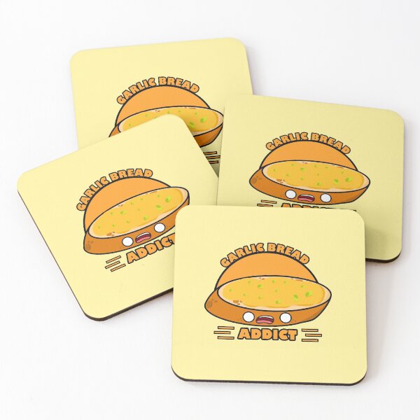 Item preview, Cute Cartoon Garlic Bread|| Garlic Bread Addict || Foodie || Kawaii designed and sold by cookingwithten.