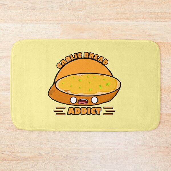 Item preview, Cute Cartoon Garlic Bread|| Garlic Bread Addict || Foodie || Kawaii designed and sold by cookingwithten.