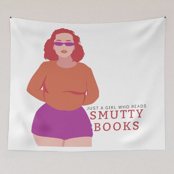 Item preview, Just a Girl Who Reads Smutty Books 15 designed and sold by jaekindacray.