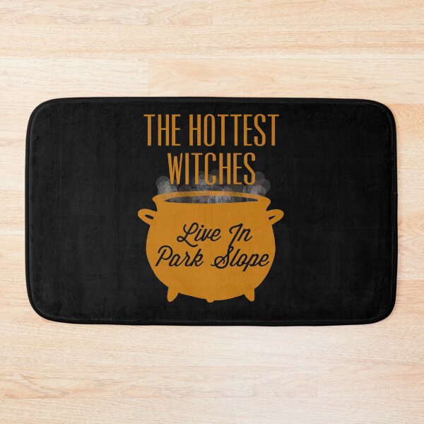 Item preview, Hottest Witches Live in Park Slope Orang Halloween Quote designed and sold by AMSonArt.
