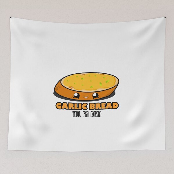 Item preview, Cute Cartoon Garlic Bread|| Garlic Bread Till I'm Dead || Foodie || Kawaii designed and sold by cookingwithten.