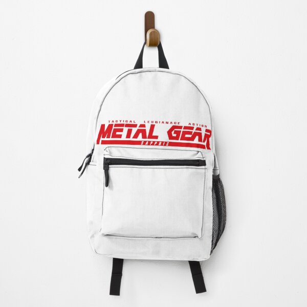 Item preview, Metal Gear Sapphic: Tactical Lesbianage Action (Red Text) designed and sold by 8thHorizonArt.