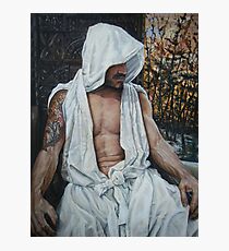 the gentle man acrylic on canvas Photographic Print