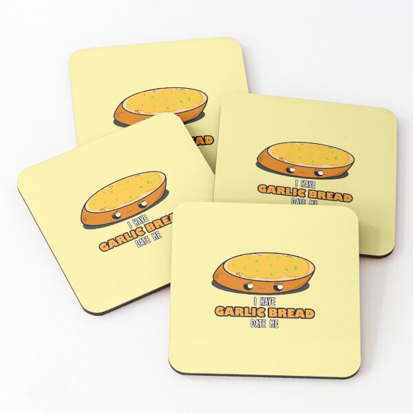 Item preview, Cute Cartoon Garlic Bread|| Date Me I Have Garlic Bread || Foodie || Kawaii designed and sold by cookingwithten.