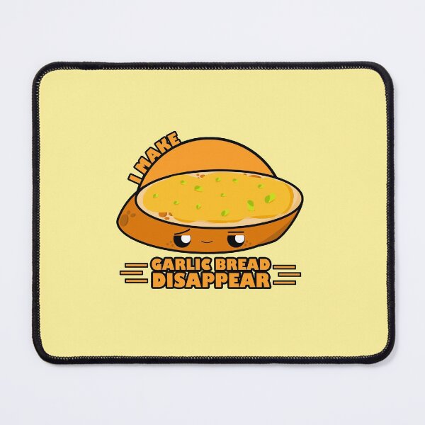 Item preview, Cute Cartoon Garlic Bread|| I Make Garlic Bread Disappear|| Foodie || Kawaii designed and sold by cookingwithten.