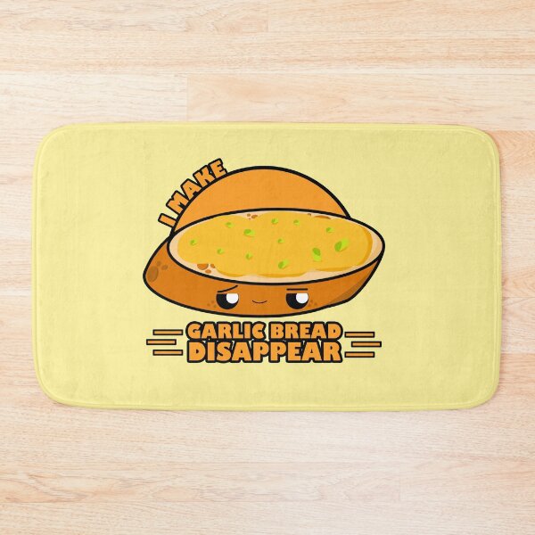 Item preview, Cute Cartoon Garlic Bread|| I Make Garlic Bread Disappear|| Foodie || Kawaii designed and sold by cookingwithten.
