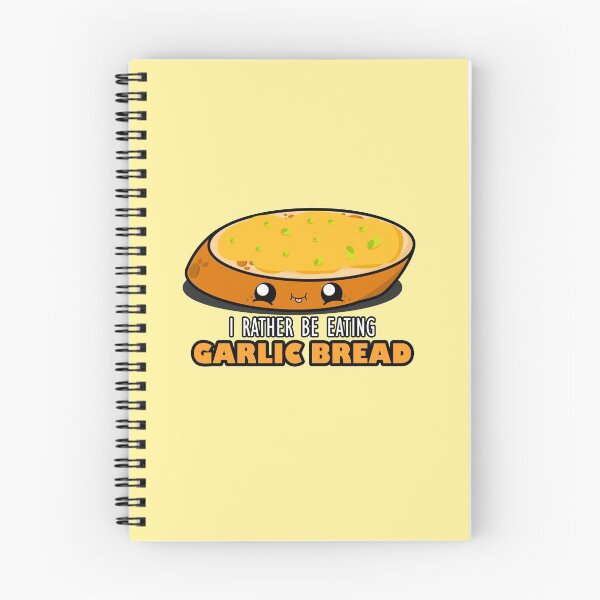 Item preview, Cute Cartoon Garlic Bread|| I Rather Be Eating Garlic Bread || Foodie || Kawaii designed and sold by cookingwithten.