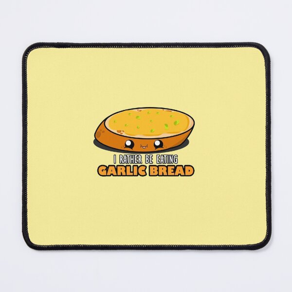 Item preview, Cute Cartoon Garlic Bread|| I Rather Be Eating Garlic Bread || Foodie || Kawaii designed and sold by cookingwithten.