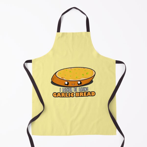 Item preview, Cute Cartoon Garlic Bread|| I Rather Be Eating Garlic Bread || Foodie || Kawaii designed and sold by cookingwithten.