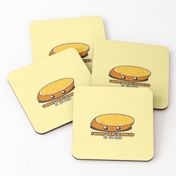 Item preview, Cute Cartoon Garlic Bread|| I Want Garlic Bread Not Your Opinion || Foodie || Kawaii designed and sold by cookingwithten.