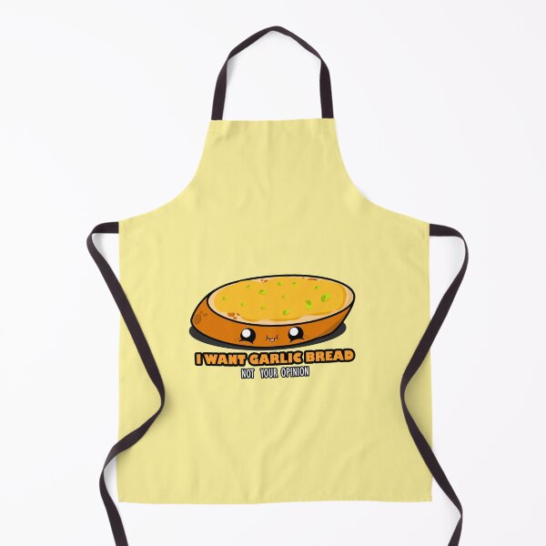 Item preview, Cute Cartoon Garlic Bread|| I Want Garlic Bread Not Your Opinion || Foodie || Kawaii designed and sold by cookingwithten.