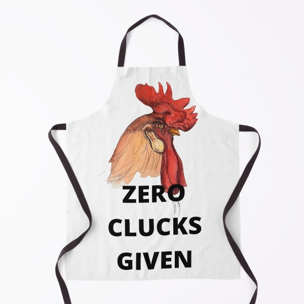 Item preview, Zero Clucks funny chicken rooster designed and sold by pjdsigns.