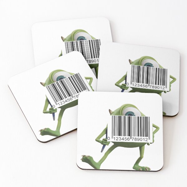 Item preview, Mike Wazowski Barcode - Monsters Inc designed and sold by ekulnoswad.