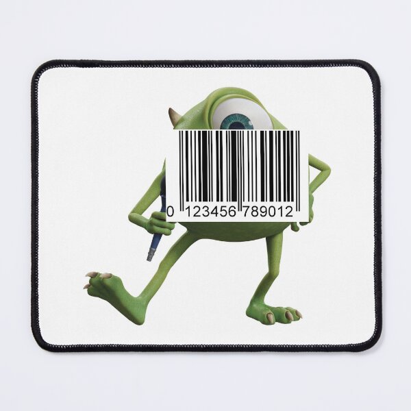 Item preview, Mike Wazowski Barcode - Monsters Inc designed and sold by ekulnoswad.