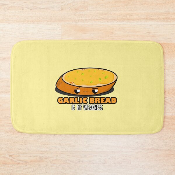 Item preview, Cute Cartoon Garlic Bread|| Garlic Bread is My Weakness || Foodie || Kawaii designed and sold by cookingwithten.