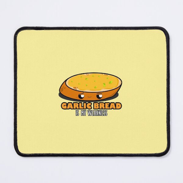 Item preview, Cute Cartoon Garlic Bread|| Garlic Bread is My Weakness || Foodie || Kawaii designed and sold by cookingwithten.