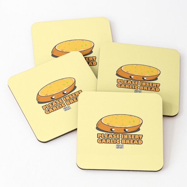 Item preview, Cute Cartoon Garlic Bread|| Please Insert Garlic Bread Here || Foodie || Kawaii designed and sold by cookingwithten.
