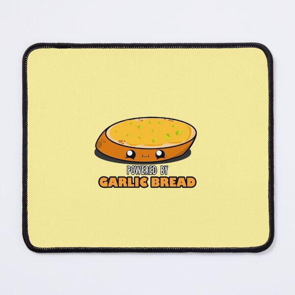 Item preview, Cute Cartoon Garlic Bread|| Powered By Garlic Bread || Foodie || Kawaii designed and sold by cookingwithten.