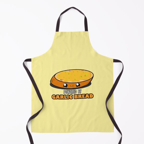 Item preview, Cute Cartoon Garlic Bread|| Powered By Garlic Bread || Foodie || Kawaii designed and sold by cookingwithten.