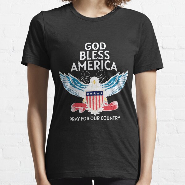 USA American Men T Shirt Patriotic Tee Essential T-Shirt