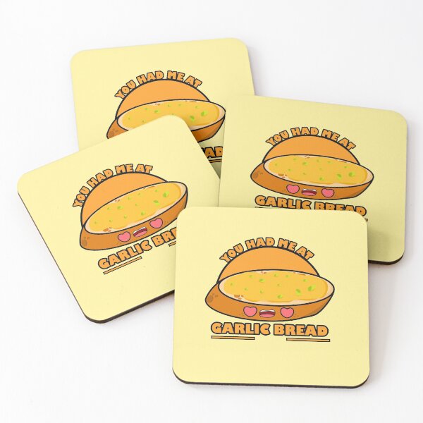 Item preview, Cute Cartoon Garlic Bread|| You Had Me At Garlic Bread || Foodie || Kawaii designed and sold by cookingwithten.