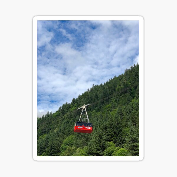 Aperçu de l'œuvre Tramway du Mont Roberts Tramway créée et vendue par Michael McGimpsey.