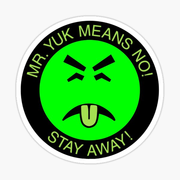 MR YUK Sticker