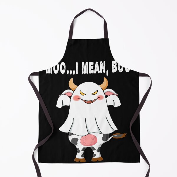Item preview, Moo I Mean Boo Ghost Cow - Ghost Cow Halloween Farmer designed and sold by LEGACY10.