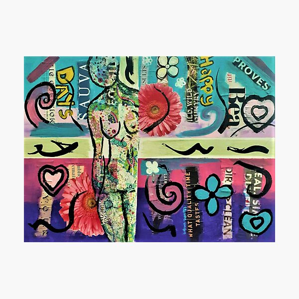 Item preview, HAPPY by Charlotte VanRoss  designed and sold by Charlotte VanRoss fine art.