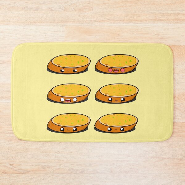 Item preview, Cute Cartoon Garlic Bread|| Garlic Bread Sticker Pack || Foodie || Kawaii designed and sold by cookingwithten.