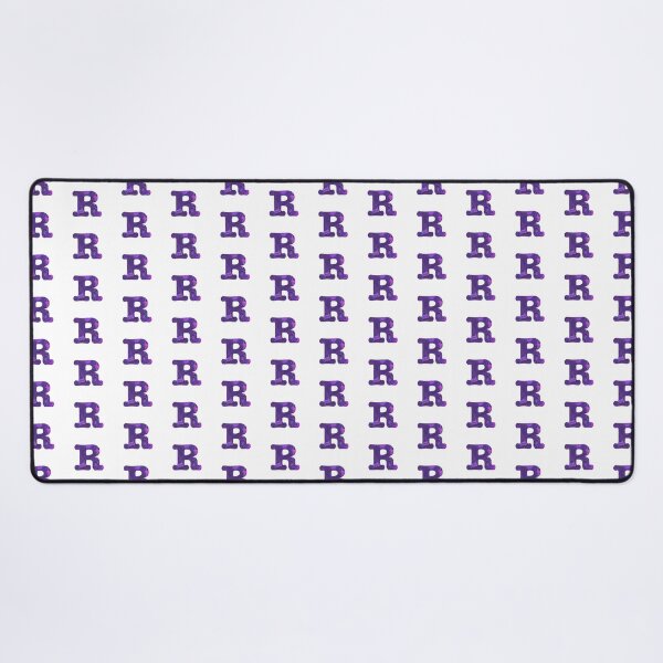 Item preview, Letter R Alphabet Purple Marble Abstract Monogram designed and sold by AMSonArt.