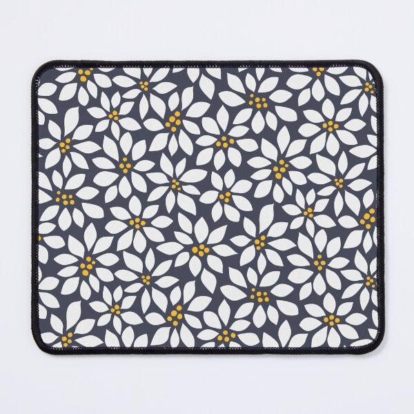 Item preview, lorelai_white flowers on blue designed and sold by quinnhopp.