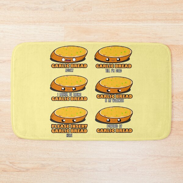 Item preview, Cute Cartoon Garlic Bread || Garlic Bread Sticker Pack || Foodie || Kawaii designed and sold by cookingwithten.