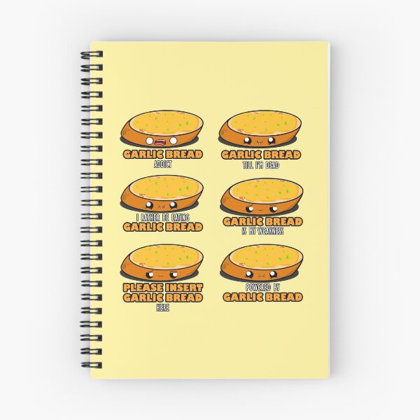 Item preview, Cute Cartoon Garlic Bread || Garlic Bread Sticker Pack || Foodie || Kawaii designed and sold by cookingwithten.