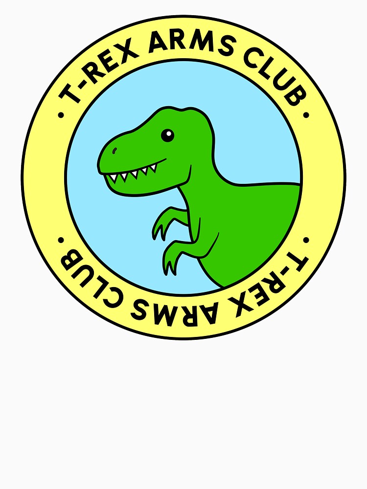 "TRex Arms Club (Colourful)" Tshirt for Sale by autisticqualia