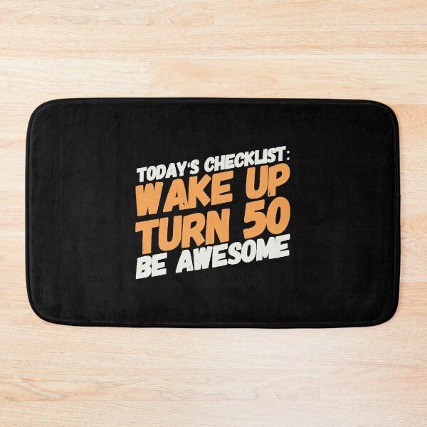 Item preview, Wake up turn 50 - 50th Birthday designed and sold by Dubbra.