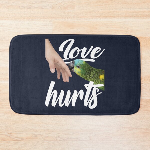 Item preview, Funny Parrot Owner Design – Love Hurts Bird Owner designed and sold by TrndSttr.