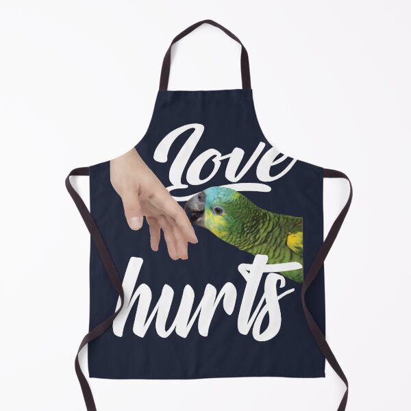 Item preview, Funny Parrot Owner Design – Love Hurts Bird Owner designed and sold by TrndSttr.