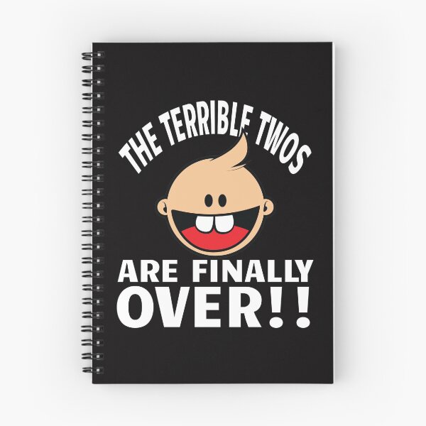 Item preview, Third Birthday Gift The Terrible Twos are Finally Over designed and sold by TrndSttr.