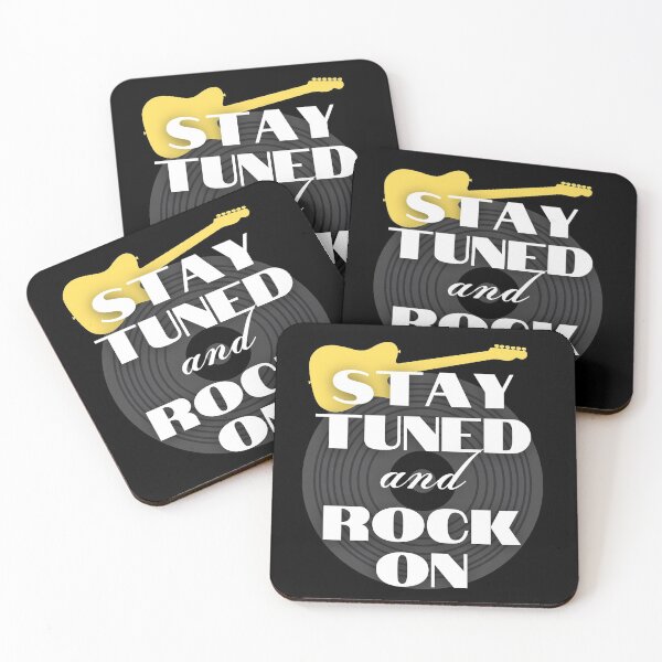 Item preview, Stay Tuned and Rock On designed and sold by GoPublicTeam.