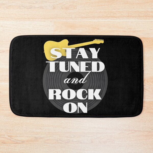 Item preview, Stay Tuned and Rock On designed and sold by GoPublicTeam.