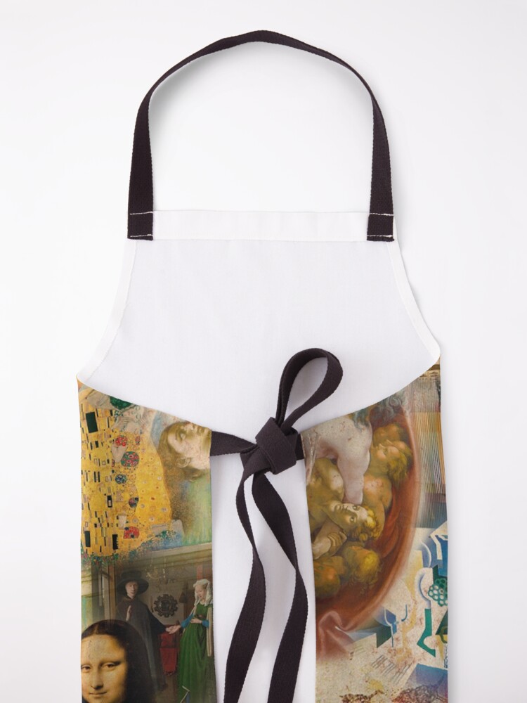 Alternate view of History of art Apron