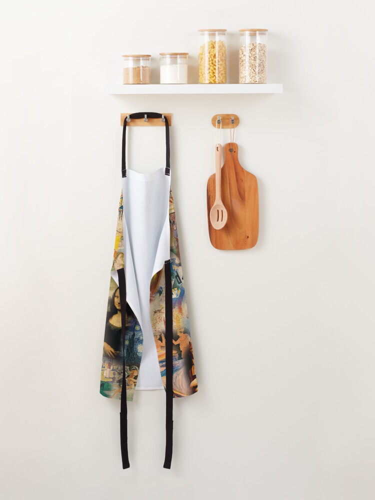 Alternate view of History of art Apron