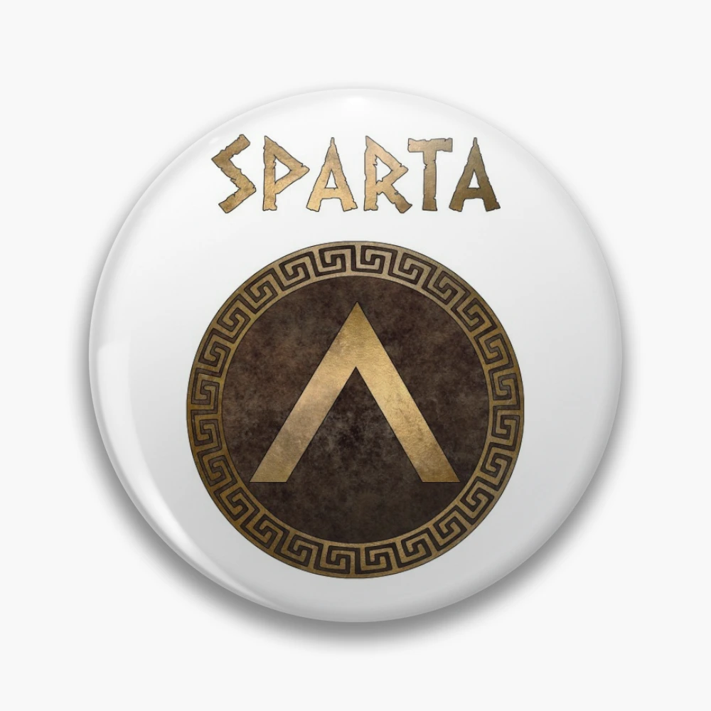 Ancient Sparta Lambda Shield Symbol of the Spartans