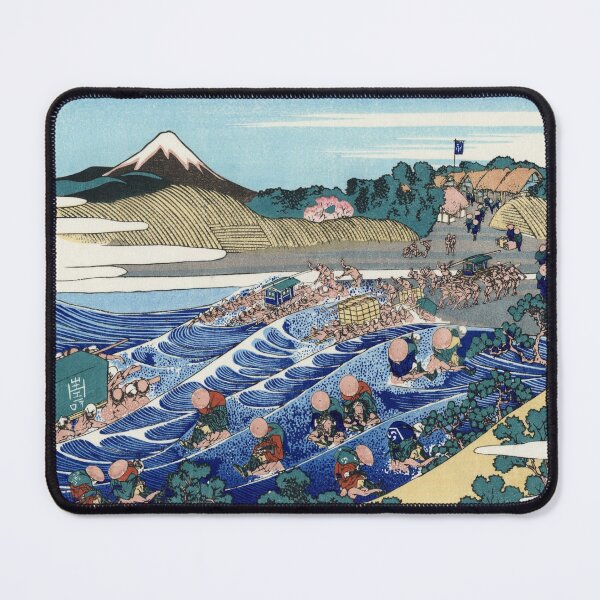 Item preview, Katsushika Hokusai's The Fuji from Kanaya on the Tōkaidō designed and sold by mosfunky.