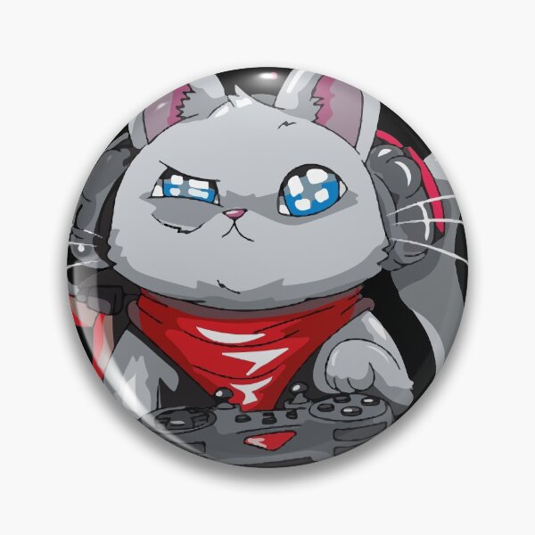 Item preview, Funny Cat Playing Video Game Pew Pew Pew - Pet Simulator designed and sold by AR Studios.