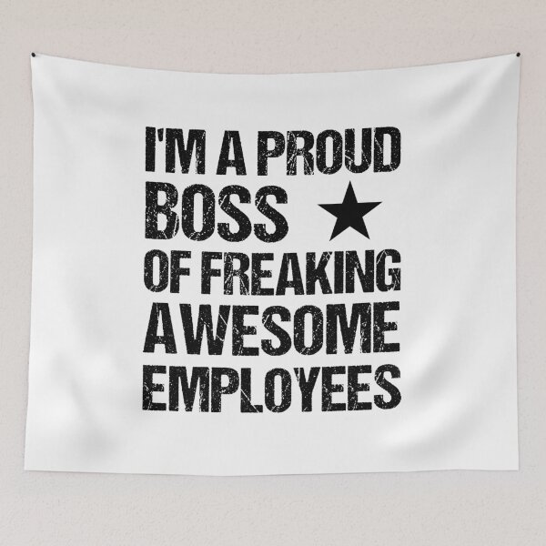 Item preview, I'm A Proud Boss Of Freaking Awesome Employees designed and sold by imaneless.