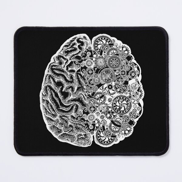 Item preview, Mental health brain gears psychology designed and sold by Collagedream.
