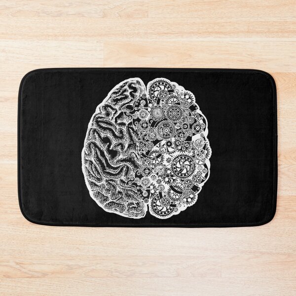 Item preview, Mental health brain gears psychology designed and sold by Collagedream.
